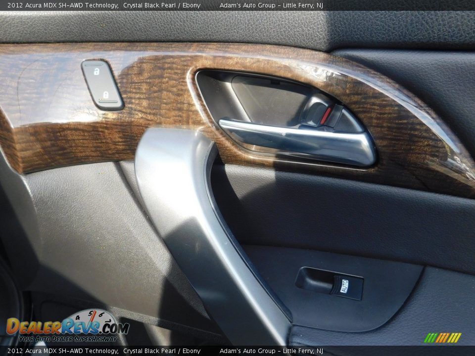 2012 Acura MDX SH-AWD Technology Crystal Black Pearl / Ebony Photo #17