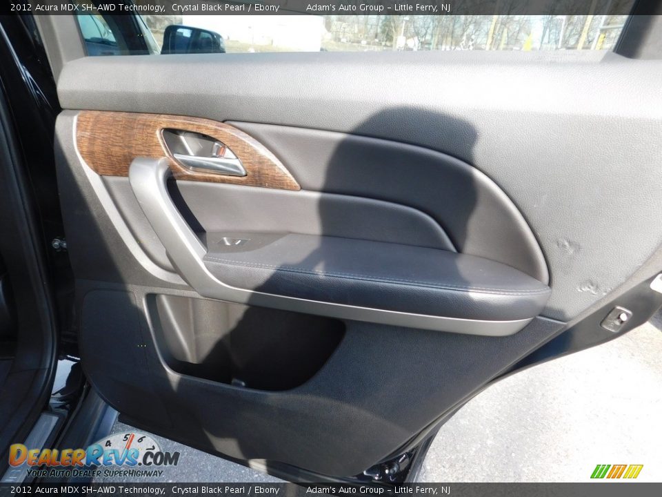 2012 Acura MDX SH-AWD Technology Crystal Black Pearl / Ebony Photo #21