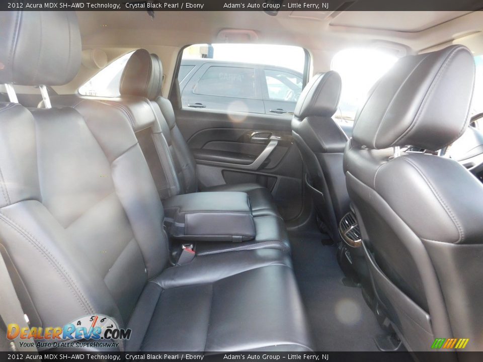 2012 Acura MDX SH-AWD Technology Crystal Black Pearl / Ebony Photo #22