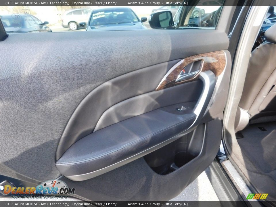 2012 Acura MDX SH-AWD Technology Crystal Black Pearl / Ebony Photo #24
