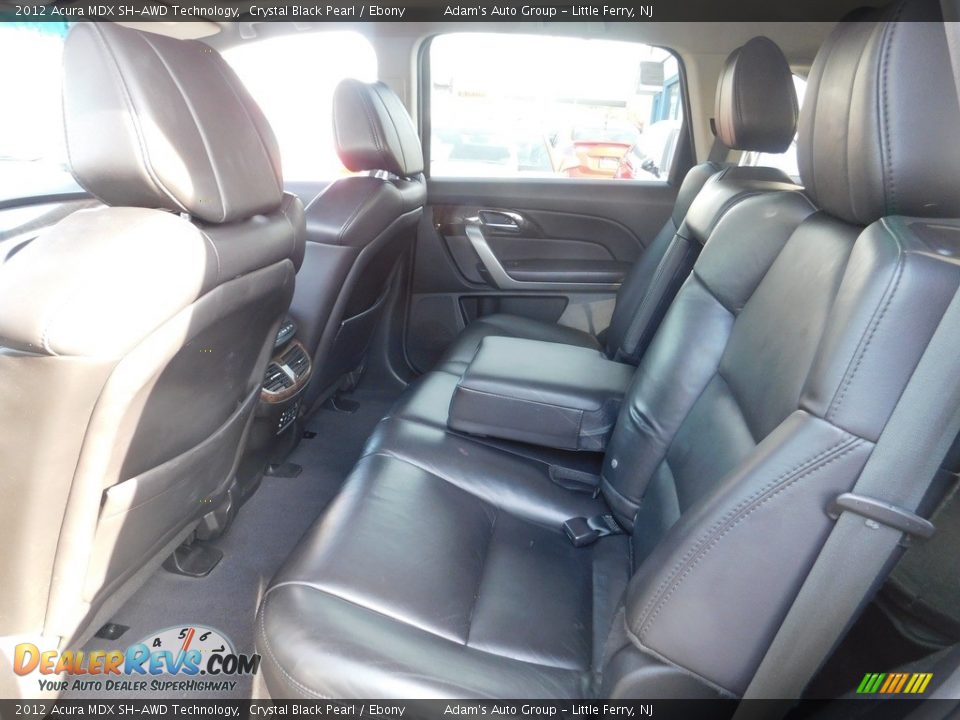 2012 Acura MDX SH-AWD Technology Crystal Black Pearl / Ebony Photo #25