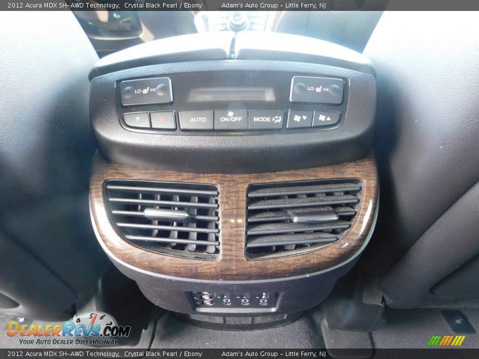 2012 Acura MDX SH-AWD Technology Crystal Black Pearl / Ebony Photo #27