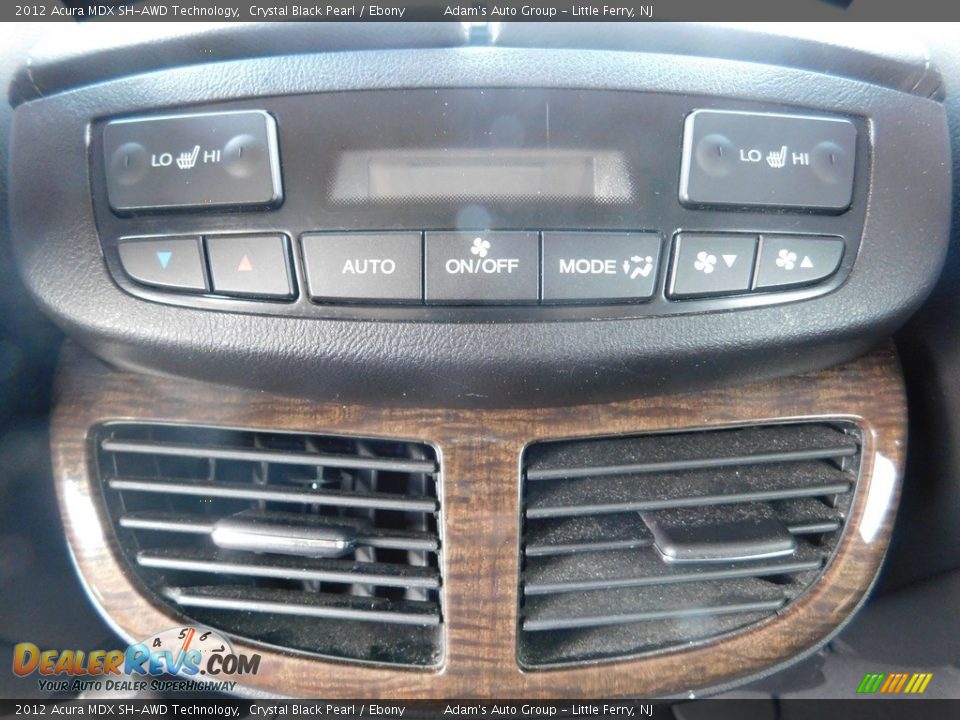 2012 Acura MDX SH-AWD Technology Crystal Black Pearl / Ebony Photo #28