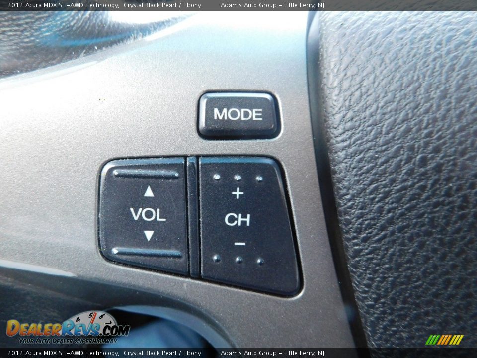 2012 Acura MDX SH-AWD Technology Crystal Black Pearl / Ebony Photo #31