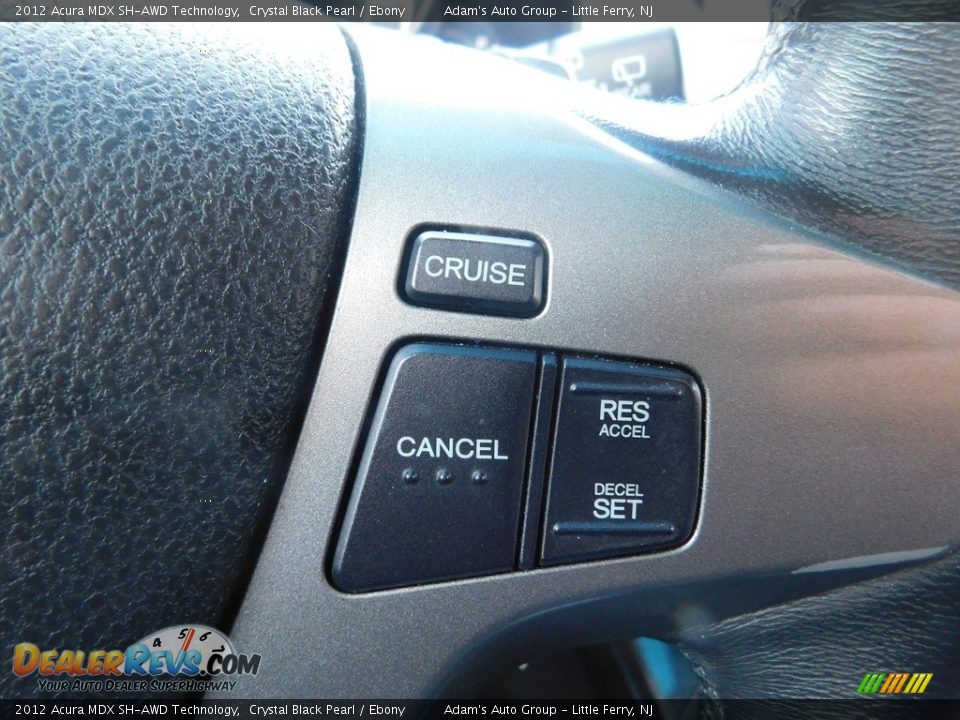 2012 Acura MDX SH-AWD Technology Crystal Black Pearl / Ebony Photo #32