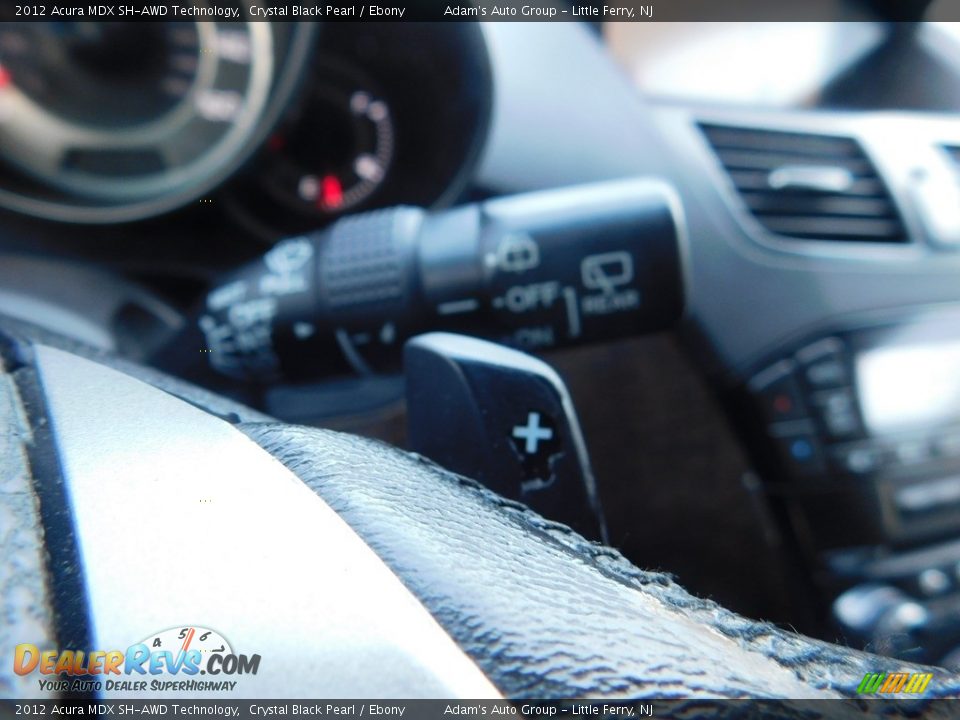 2012 Acura MDX SH-AWD Technology Crystal Black Pearl / Ebony Photo #33