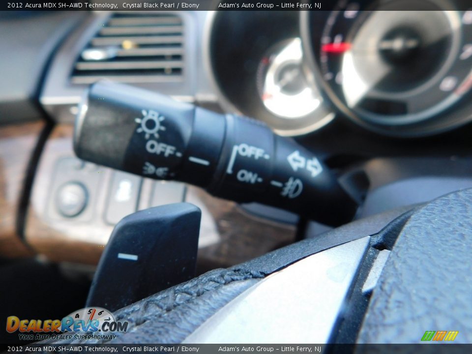 2012 Acura MDX SH-AWD Technology Crystal Black Pearl / Ebony Photo #34