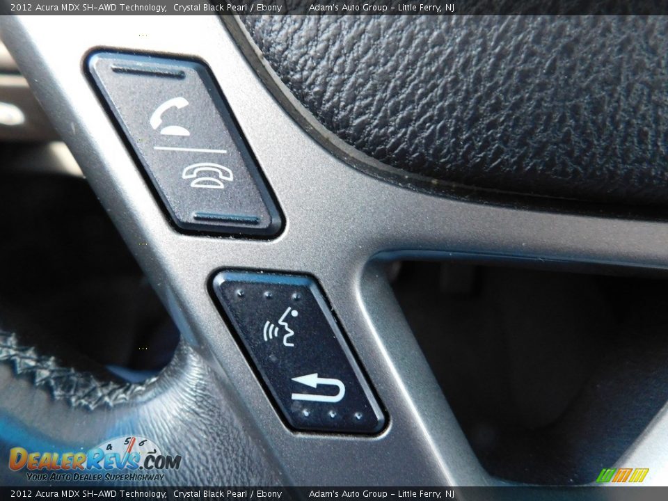2012 Acura MDX SH-AWD Technology Crystal Black Pearl / Ebony Photo #35