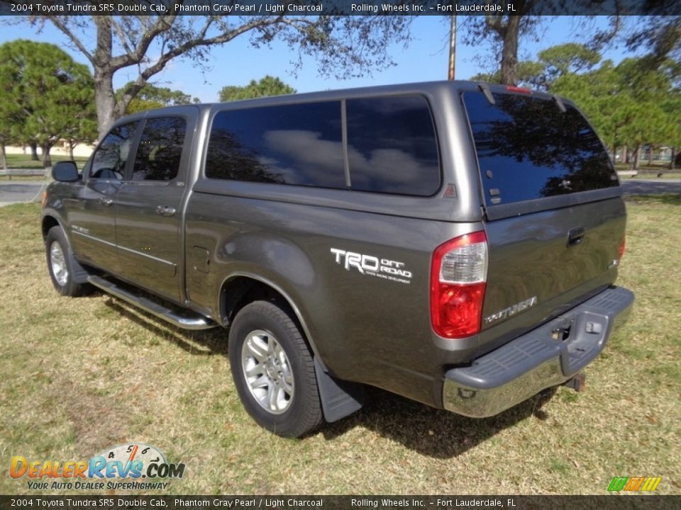 2004 Toyota Tundra SR5 Double Cab Phantom Gray Pearl / Light Charcoal Photo #9