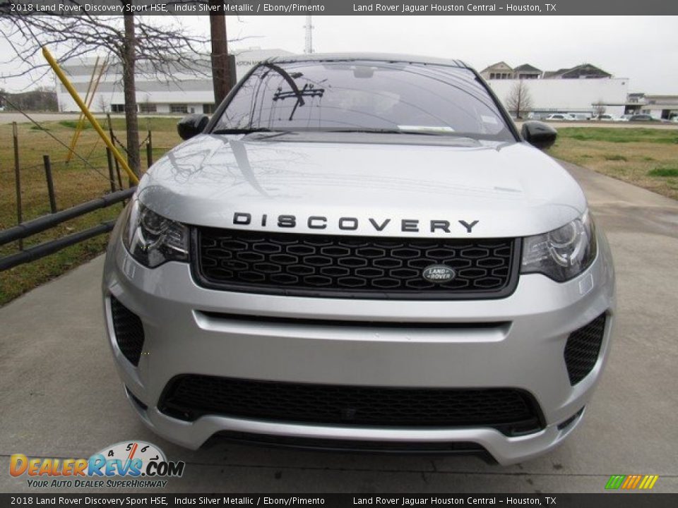 2018 Land Rover Discovery Sport HSE Indus Silver Metallic / Ebony/Pimento Photo #9