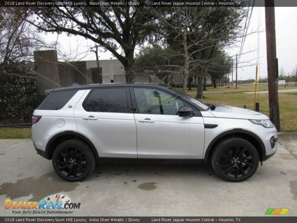 2018 Land Rover Discovery Sport HSE Luxury Indus Silver Metallic / Ebony Photo #6