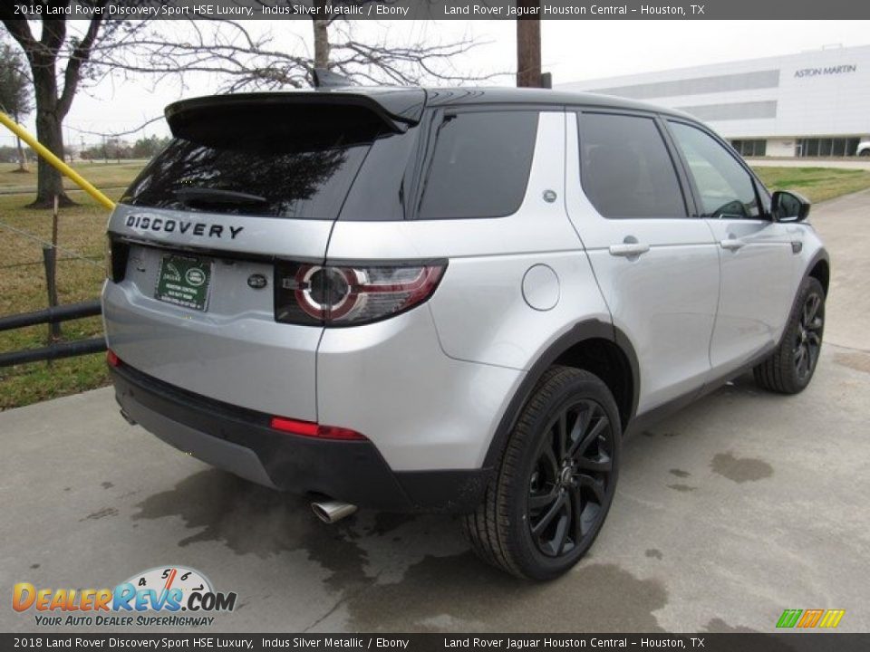 2018 Land Rover Discovery Sport HSE Luxury Indus Silver Metallic / Ebony Photo #7