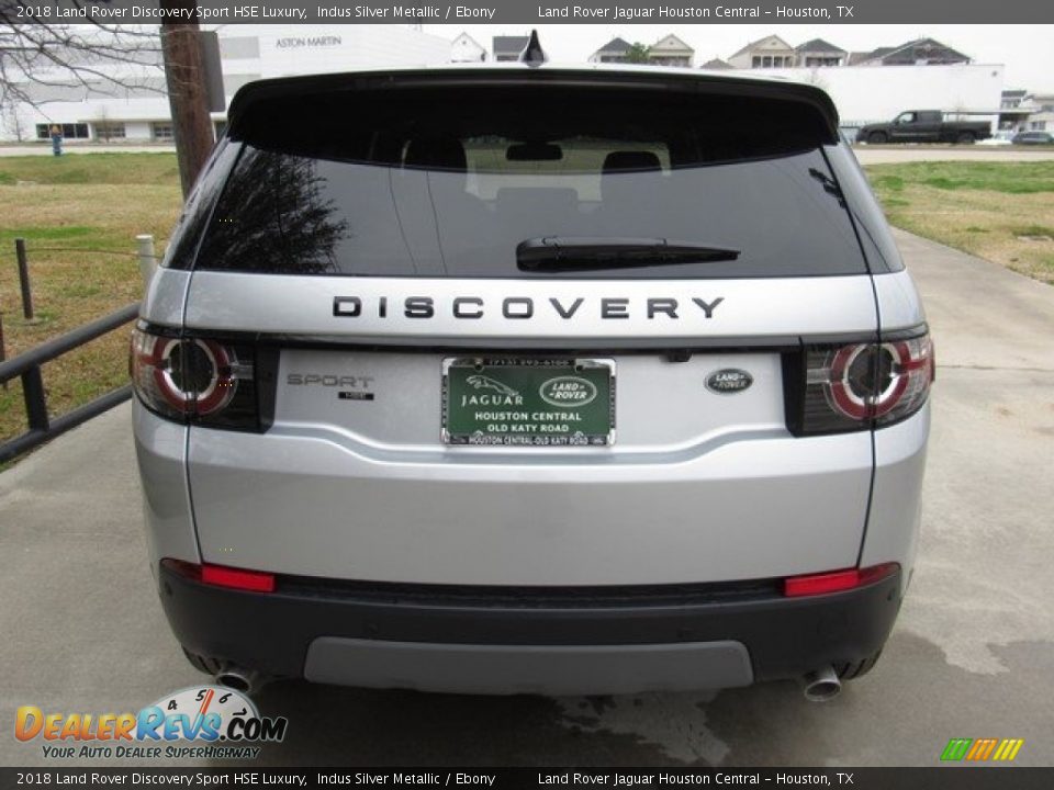 2018 Land Rover Discovery Sport HSE Luxury Indus Silver Metallic / Ebony Photo #8