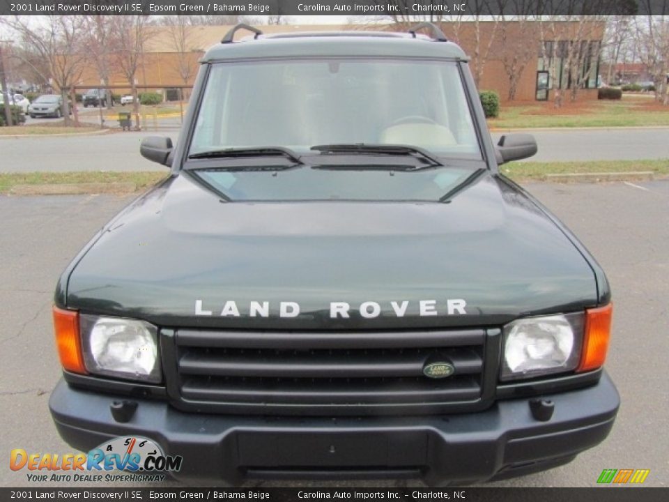 2001 Land Rover Discovery II SE Epsom Green / Bahama Beige Photo #5