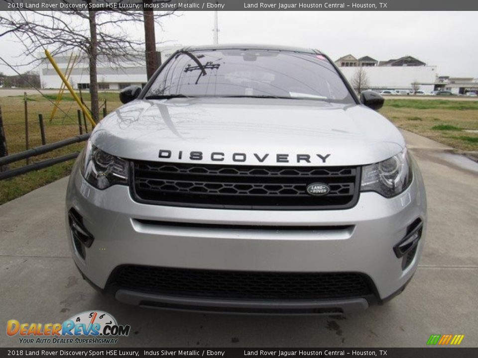 2018 Land Rover Discovery Sport HSE Luxury Indus Silver Metallic / Ebony Photo #9