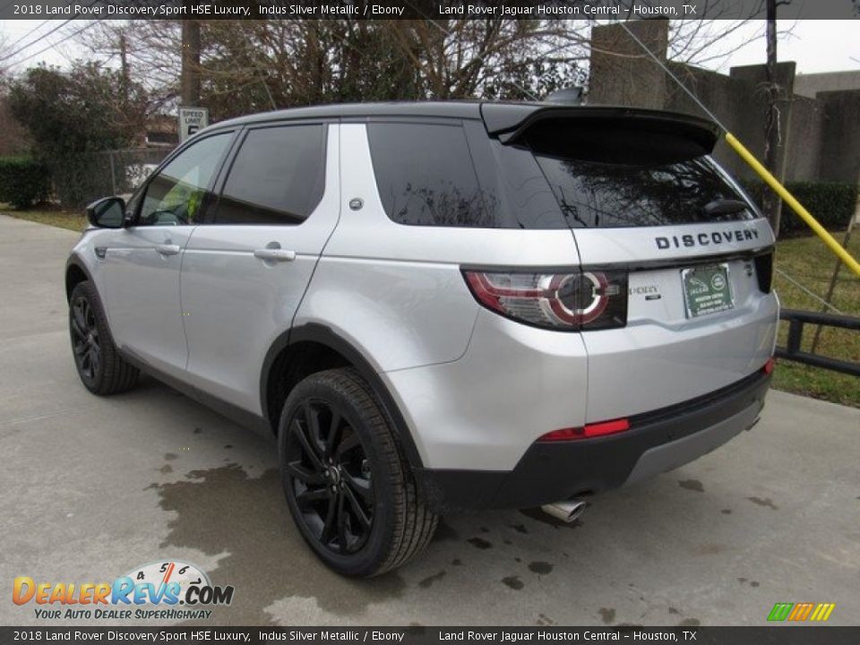 2018 Land Rover Discovery Sport HSE Luxury Indus Silver Metallic / Ebony Photo #12