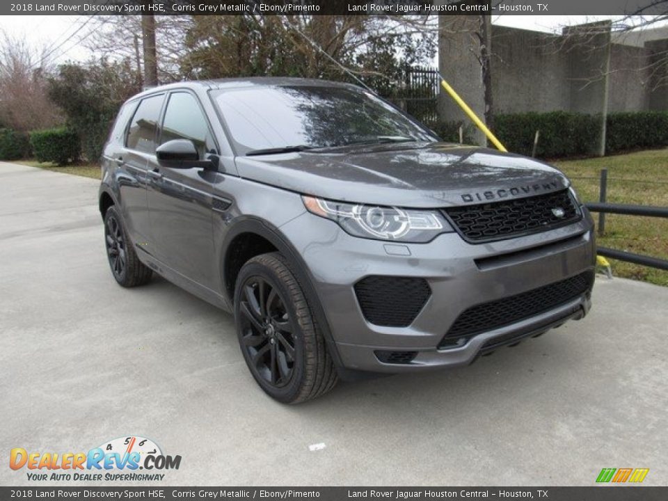 2018 Land Rover Discovery Sport HSE Corris Grey Metallic / Ebony/Pimento Photo #2