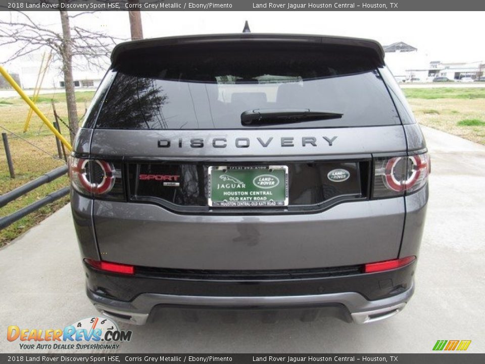 2018 Land Rover Discovery Sport HSE Corris Grey Metallic / Ebony/Pimento Photo #8