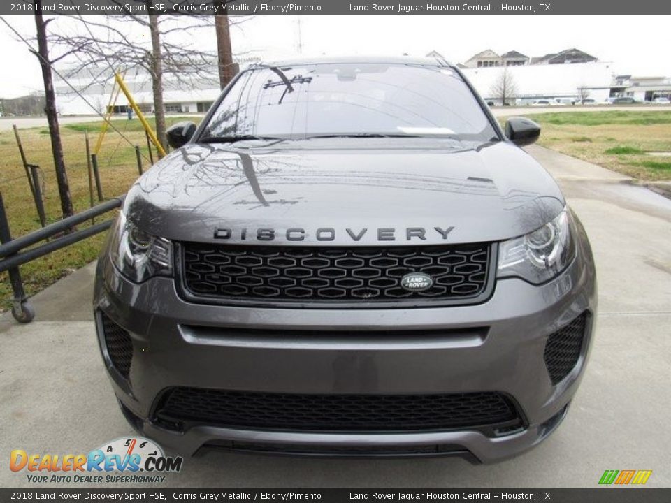 2018 Land Rover Discovery Sport HSE Corris Grey Metallic / Ebony/Pimento Photo #9