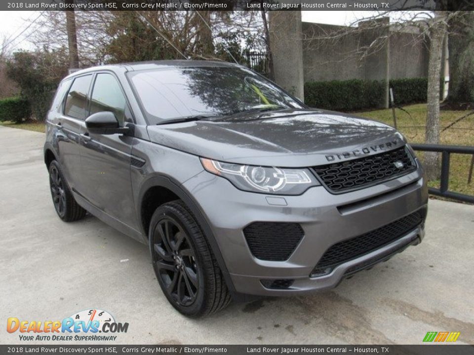 2018 Land Rover Discovery Sport HSE Corris Grey Metallic / Ebony/Pimento Photo #2