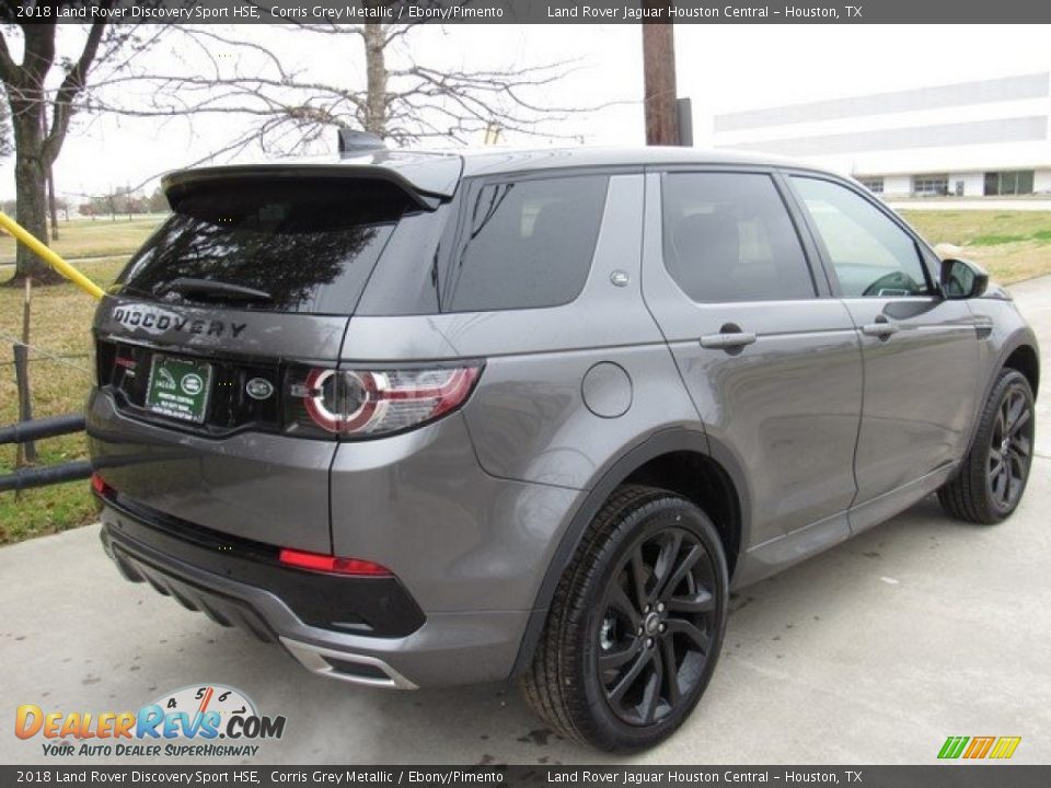 2018 Land Rover Discovery Sport HSE Corris Grey Metallic / Ebony/Pimento Photo #7