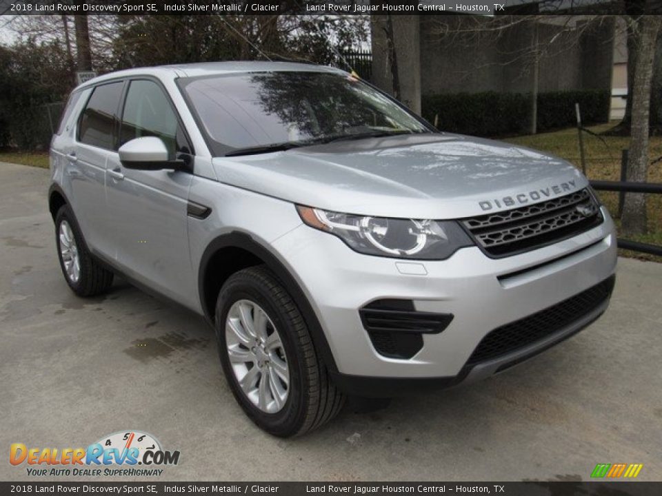 2018 Land Rover Discovery Sport SE Indus Silver Metallic / Glacier Photo #2