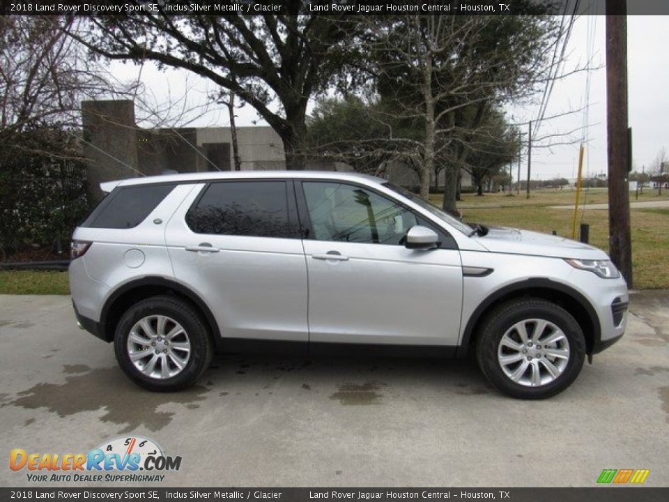 2018 Land Rover Discovery Sport SE Indus Silver Metallic / Glacier Photo #6