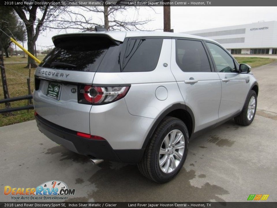 2018 Land Rover Discovery Sport SE Indus Silver Metallic / Glacier Photo #7
