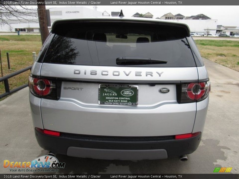 2018 Land Rover Discovery Sport SE Indus Silver Metallic / Glacier Photo #8