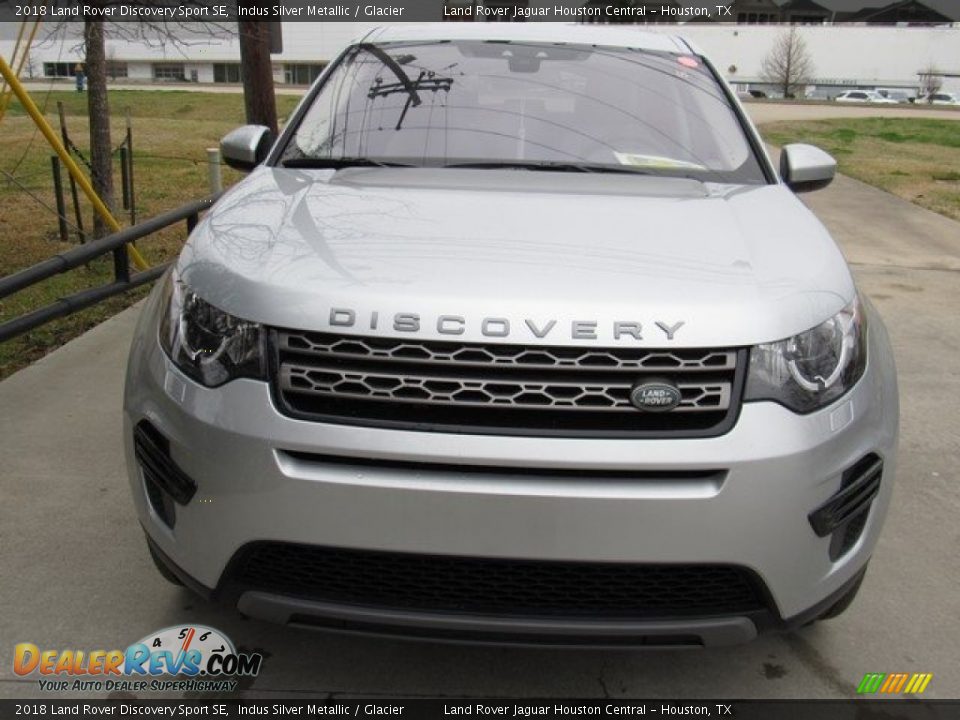 2018 Land Rover Discovery Sport SE Indus Silver Metallic / Glacier Photo #9
