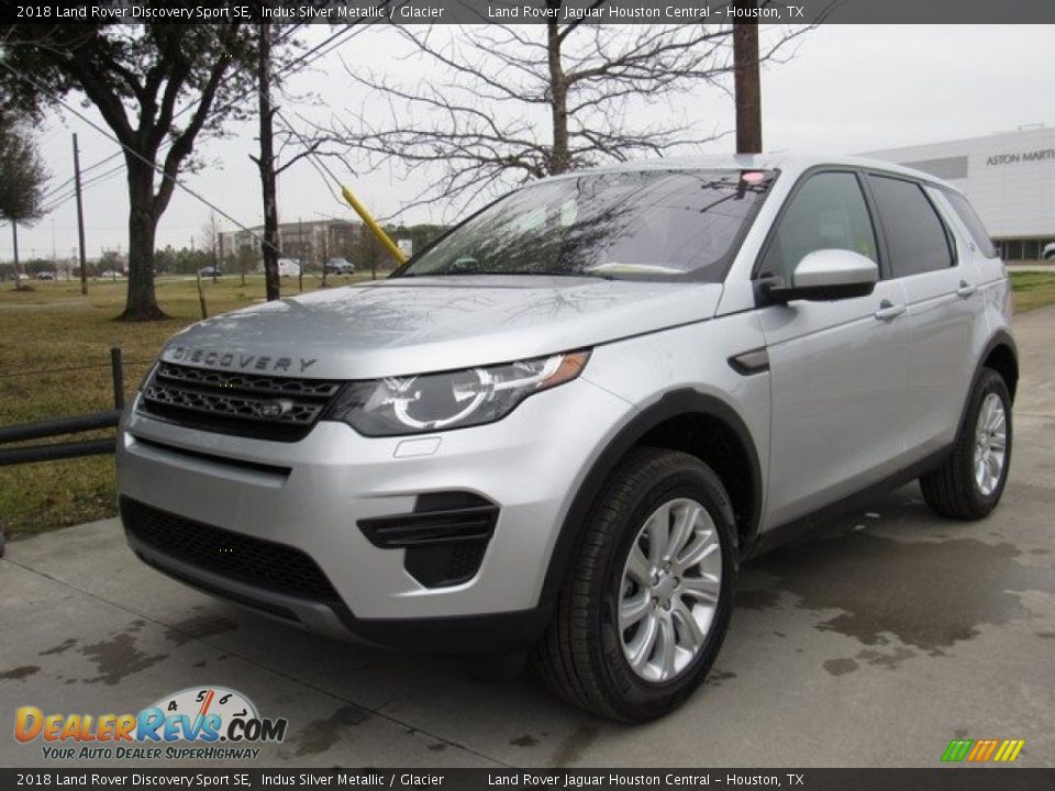 2018 Land Rover Discovery Sport SE Indus Silver Metallic / Glacier Photo #10
