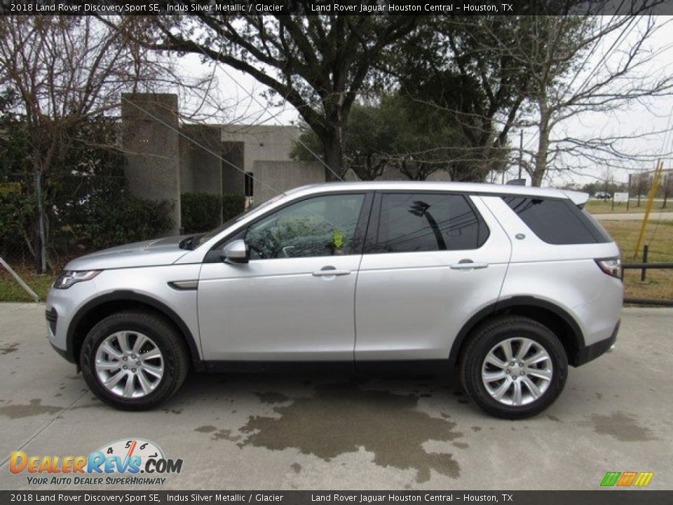 2018 Land Rover Discovery Sport SE Indus Silver Metallic / Glacier Photo #11