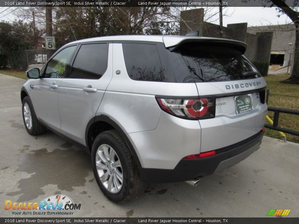 2018 Land Rover Discovery Sport SE Indus Silver Metallic / Glacier Photo #12