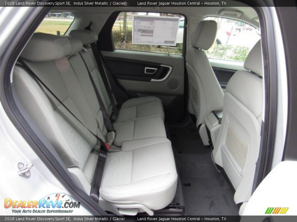2018 Land Rover Discovery Sport SE Indus Silver Metallic / Glacier Photo #18