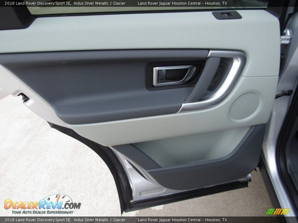 2018 Land Rover Discovery Sport SE Indus Silver Metallic / Glacier Photo #22