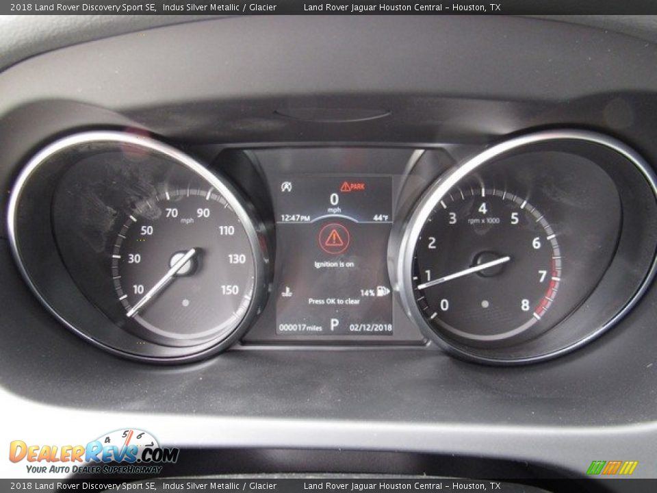 2018 Land Rover Discovery Sport SE Indus Silver Metallic / Glacier Photo #30