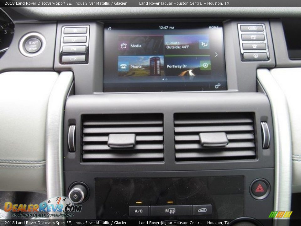2018 Land Rover Discovery Sport SE Indus Silver Metallic / Glacier Photo #31