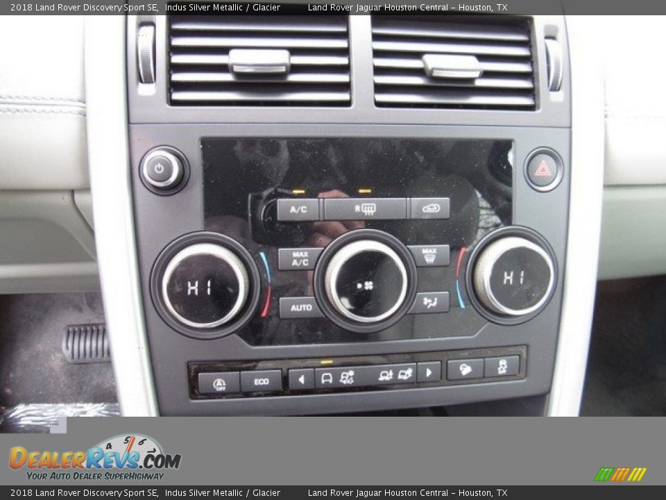 2018 Land Rover Discovery Sport SE Indus Silver Metallic / Glacier Photo #33