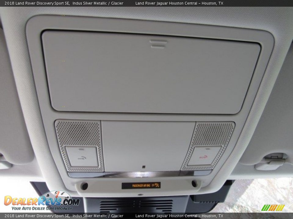 2018 Land Rover Discovery Sport SE Indus Silver Metallic / Glacier Photo #36