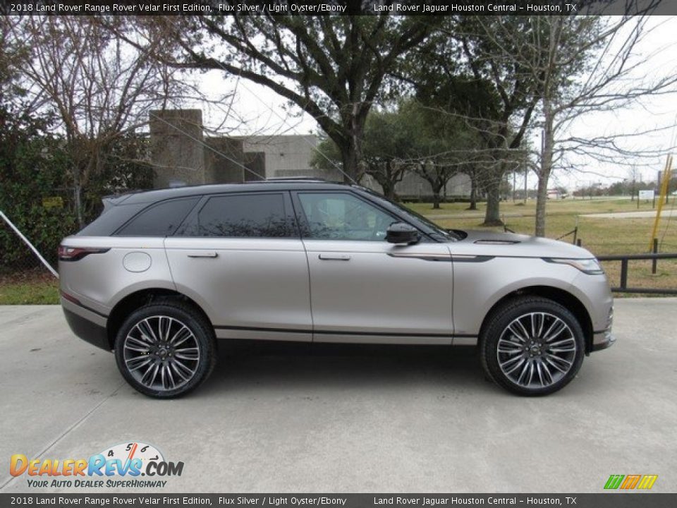 2018 Land Rover Range Rover Velar First Edition Flux Silver / Light Oyster/Ebony Photo #6