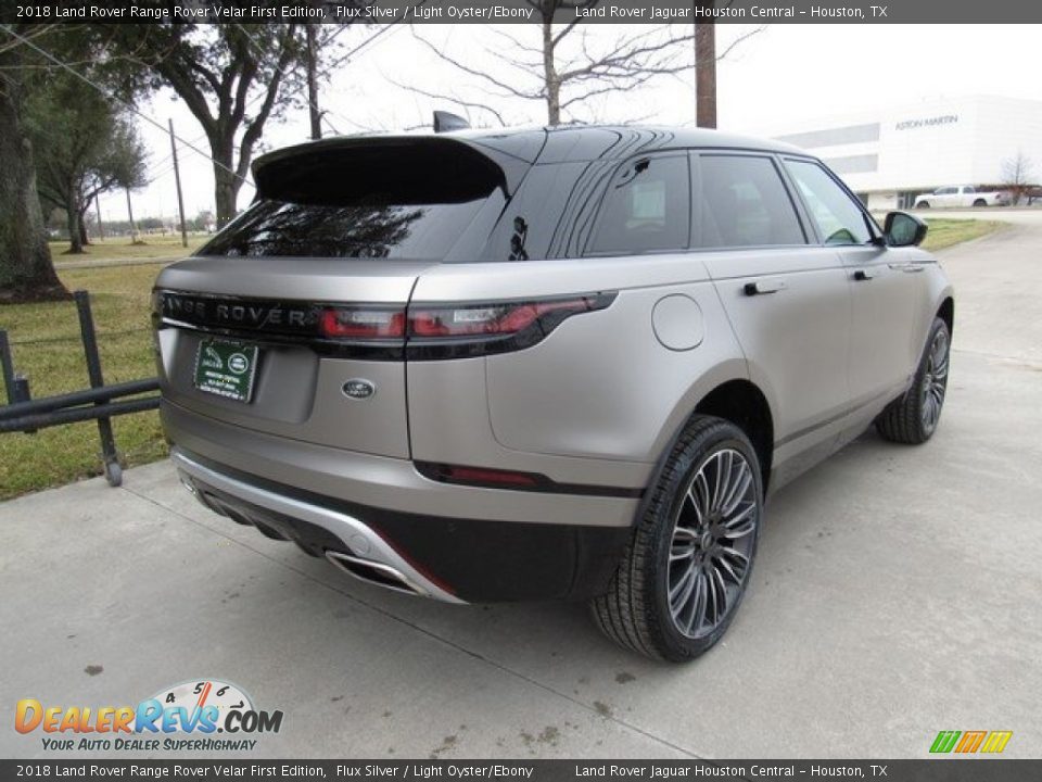 2018 Land Rover Range Rover Velar First Edition Flux Silver / Light Oyster/Ebony Photo #7