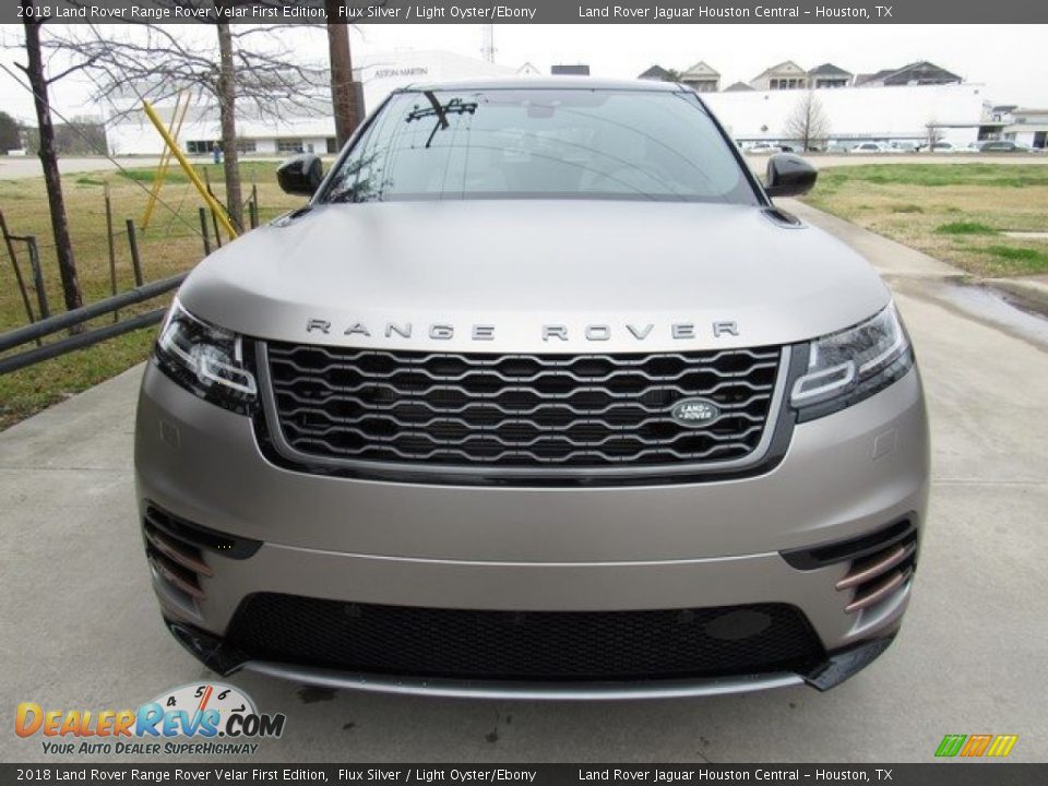 2018 Land Rover Range Rover Velar First Edition Flux Silver / Light Oyster/Ebony Photo #9