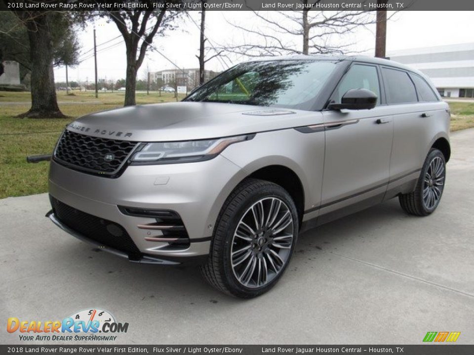 2018 Land Rover Range Rover Velar First Edition Flux Silver / Light Oyster/Ebony Photo #10