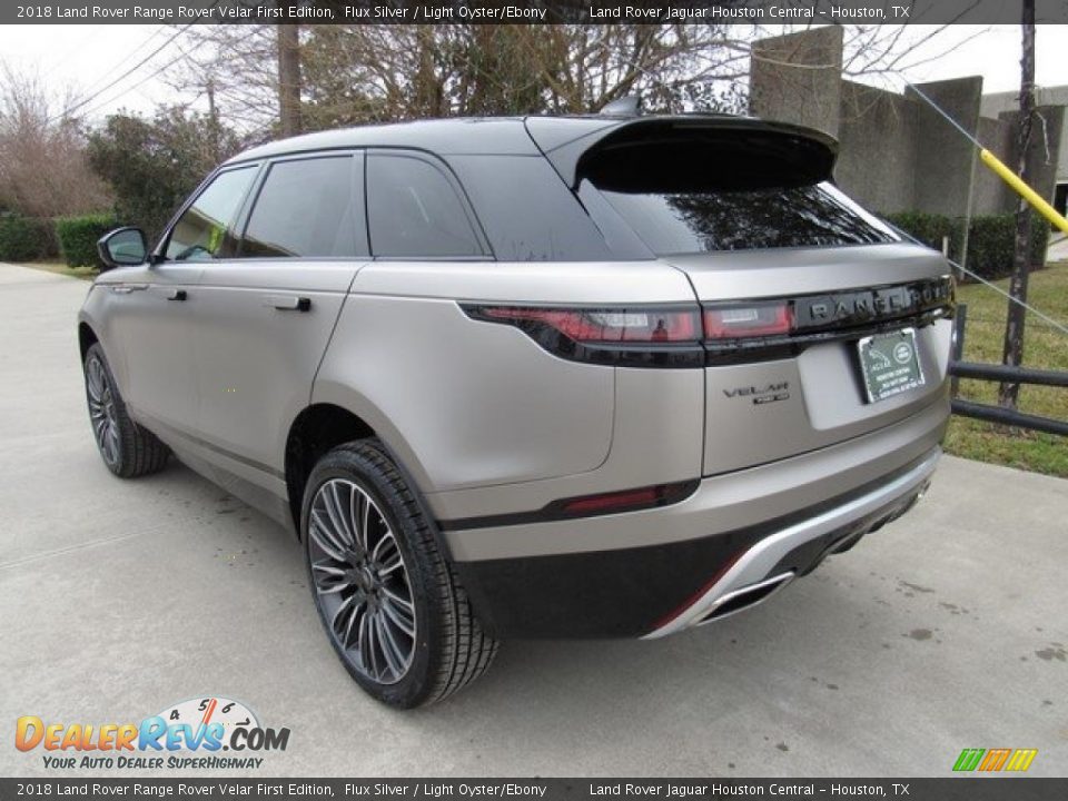 2018 Land Rover Range Rover Velar First Edition Flux Silver / Light Oyster/Ebony Photo #12