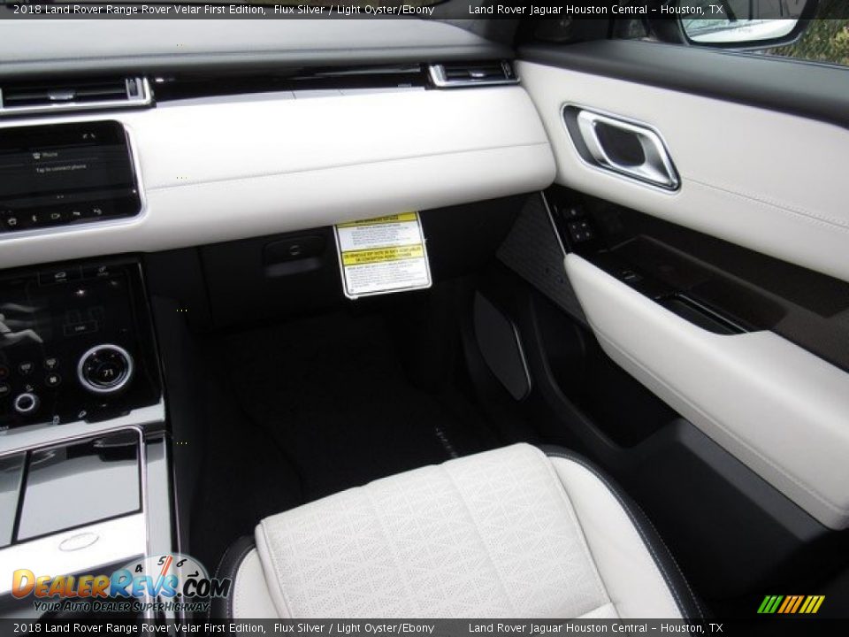 2018 Land Rover Range Rover Velar First Edition Flux Silver / Light Oyster/Ebony Photo #14
