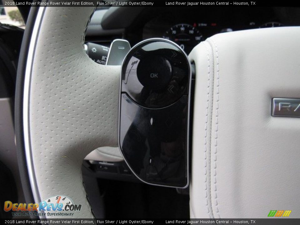 2018 Land Rover Range Rover Velar First Edition Flux Silver / Light Oyster/Ebony Photo #28