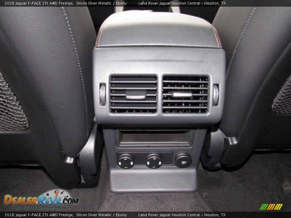 2018 Jaguar F-PACE 25t AWD Prestige Silicon Silver Metallic / Ebony Photo #16