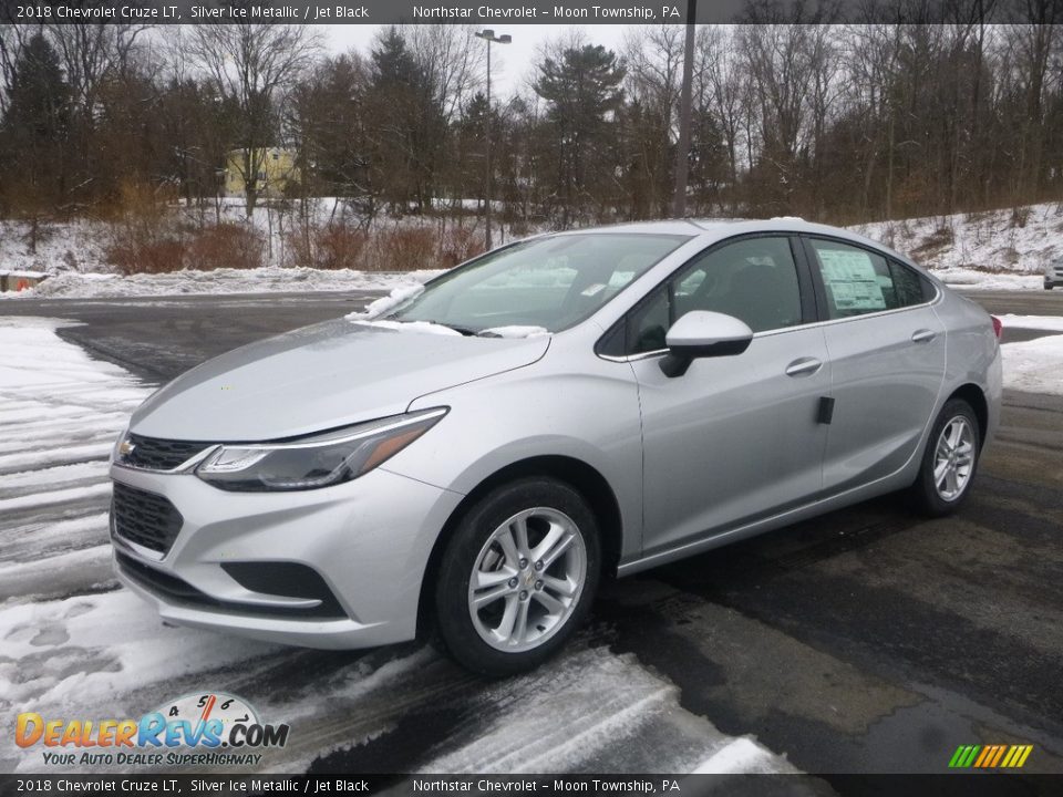 2018 Chevrolet Cruze LT Silver Ice Metallic / Jet Black Photo #1