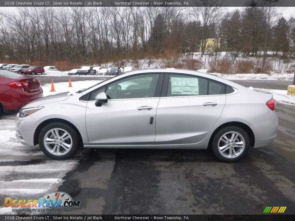 2018 Chevrolet Cruze LT Silver Ice Metallic / Jet Black Photo #2