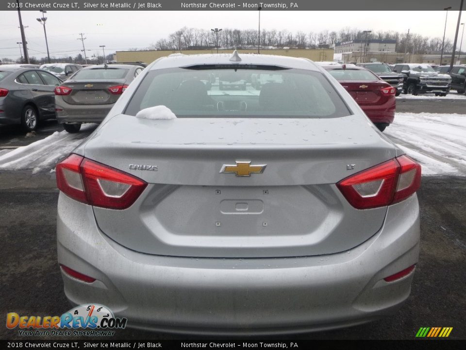 2018 Chevrolet Cruze LT Silver Ice Metallic / Jet Black Photo #4